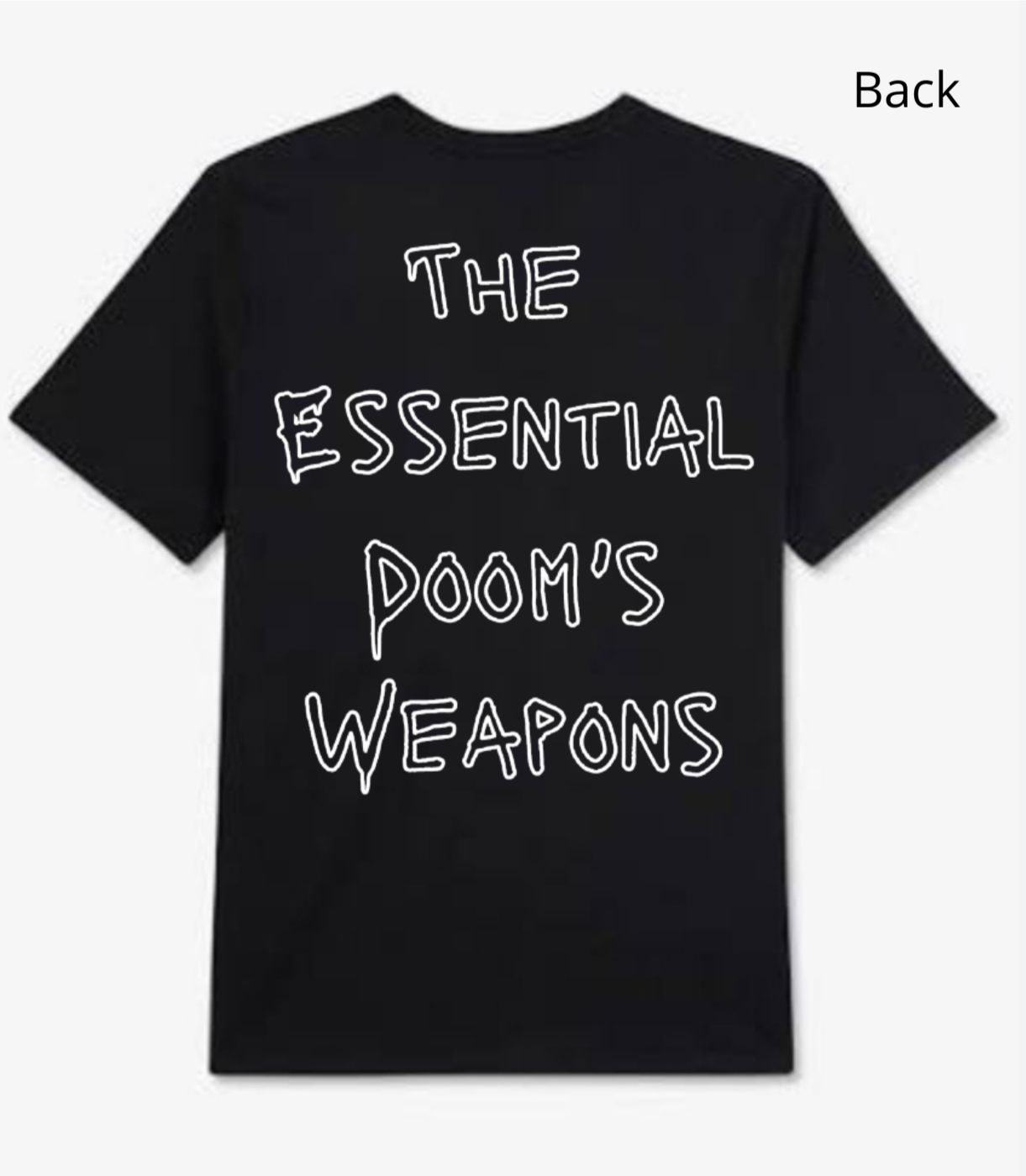 (Édition limitée) T-shirt "Doom's weapons"